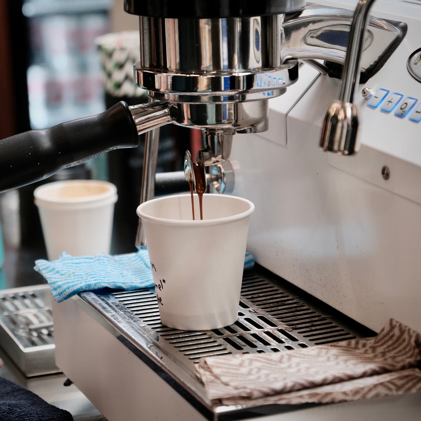 Cubby Coffee School in Japanese