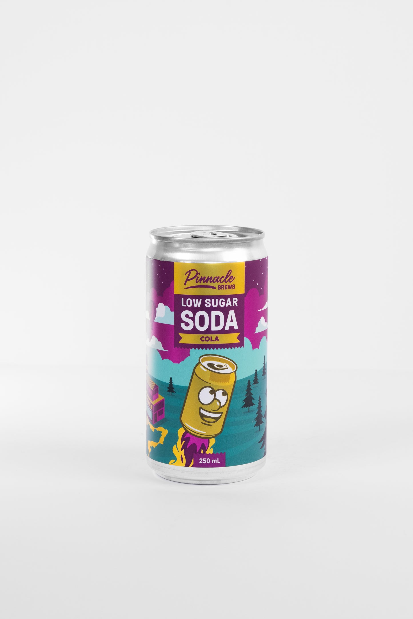 Pinnacle Low Sugar Soda Cola