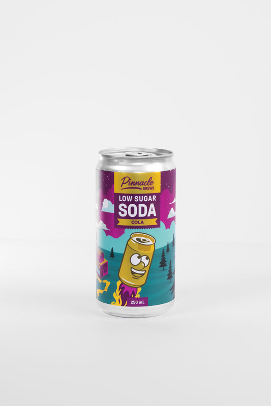 Pinnacle Low Sugar Soda Cola