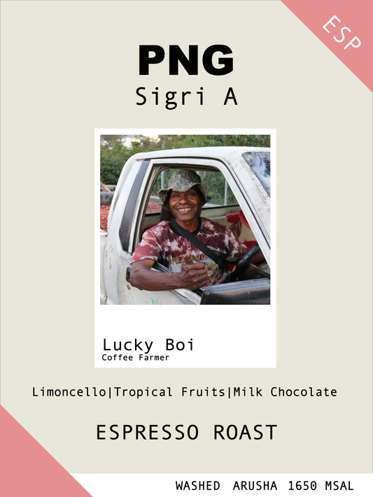 PNG Sigra A Estate washed - Espresso